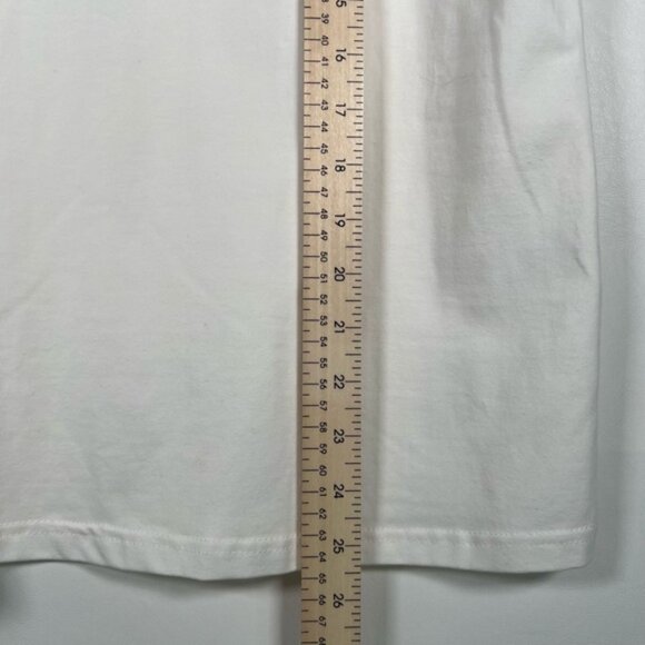 NWOT COCO Y CLUB Rhinestone Smile Crew Neck Short Sleeve T-Shirt Size M - Picture 6 of 13